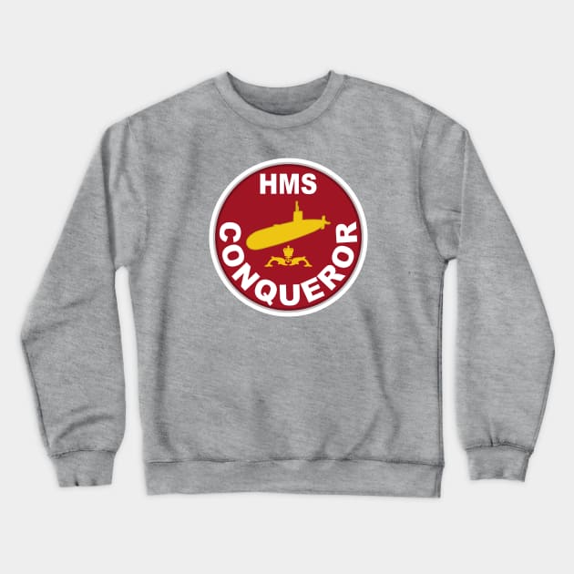 HMS Conqueror Crewneck Sweatshirt by TCP